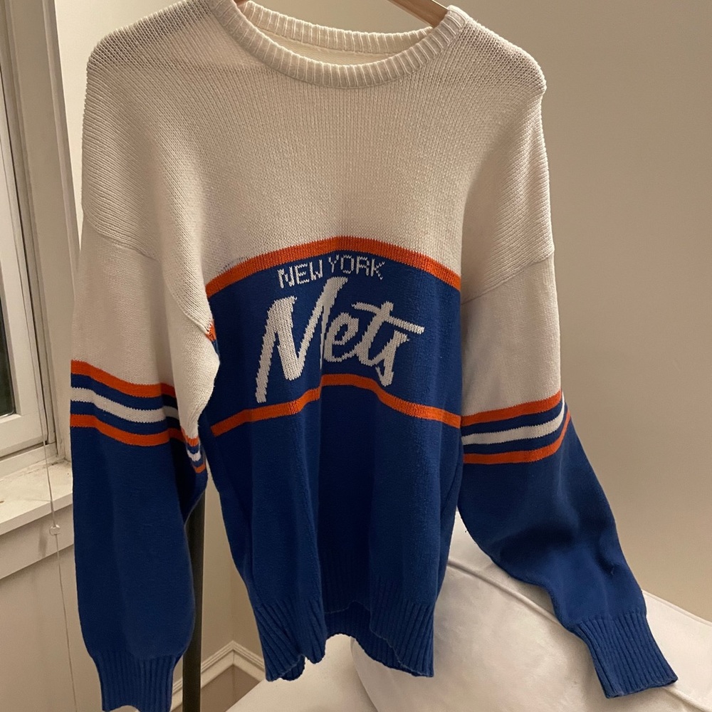 NY Mets knit sweater